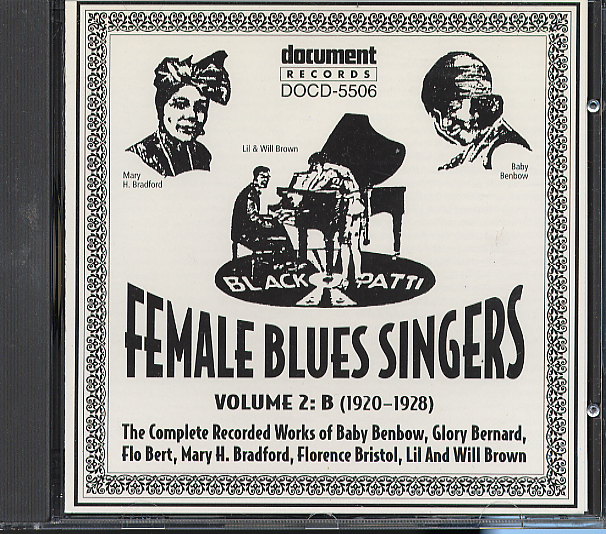 Various Artists Female Blues Singers Vol. 2 B (19201928) / Document