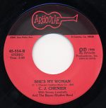 C.J. Chenier - Check Out The Zydeco / She's My Woman / Arhoolie 45-554