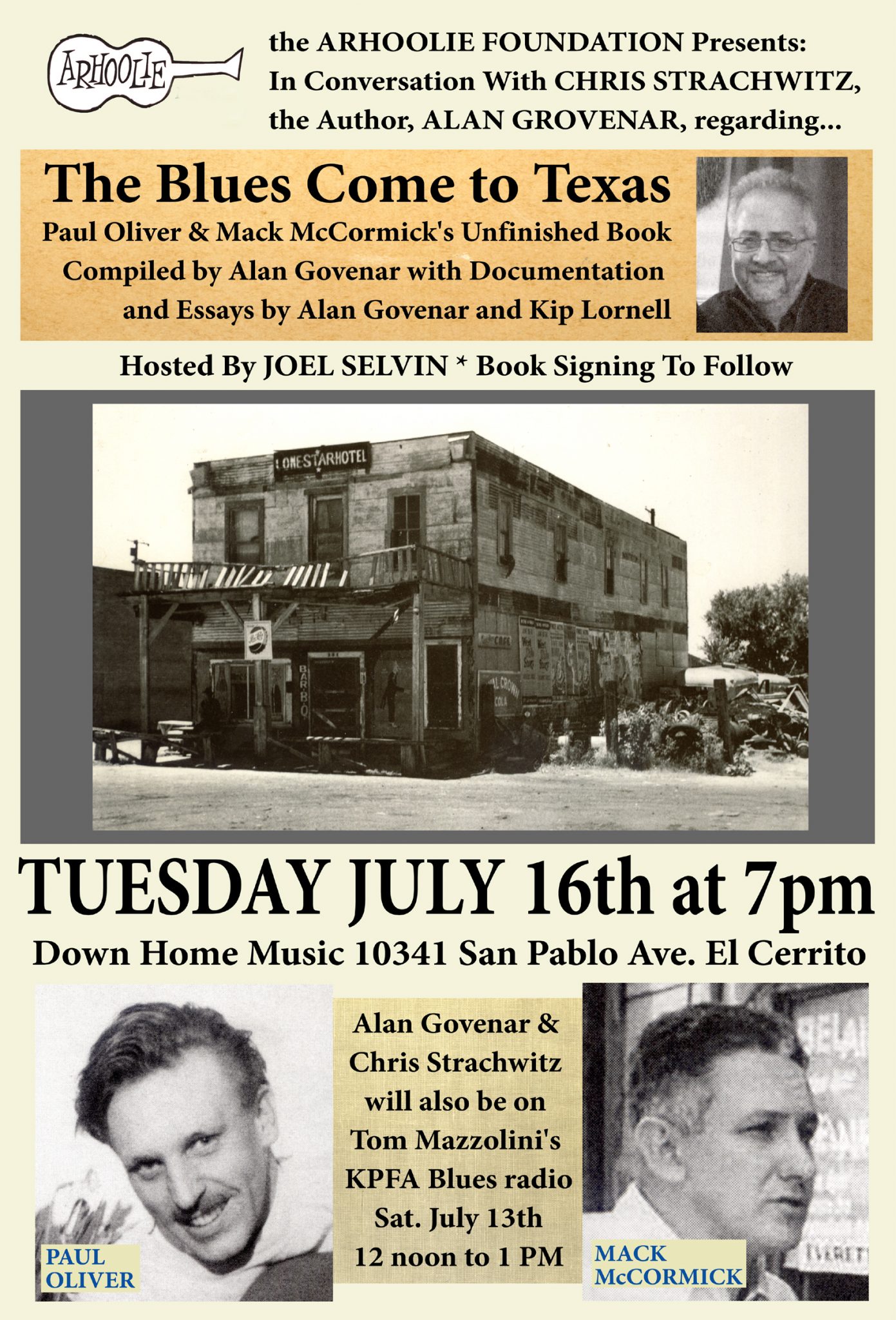 The Arhoolie Foundation Presents: