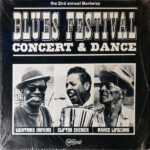 Lighting Hopkins / Clifton Chenier / Mance Lipscomb - 2nd Annual Berkeley Blues Festival / Arhoolie LP-1030