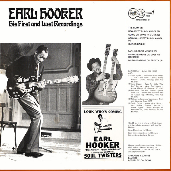 Earl Hooker - his First and Last Recordings 1930-1970 / Arhoolie LP-1066 - Image 2